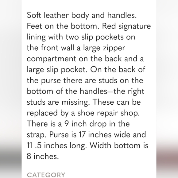 DB Navy Tote - small flaw - Picture 16 of 16